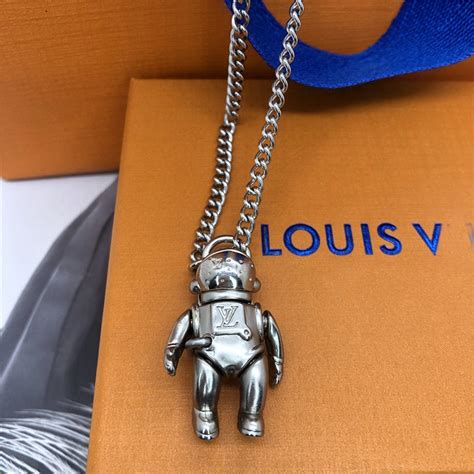 Louis Vuitton LV Galaxy Astronaut Necklace 